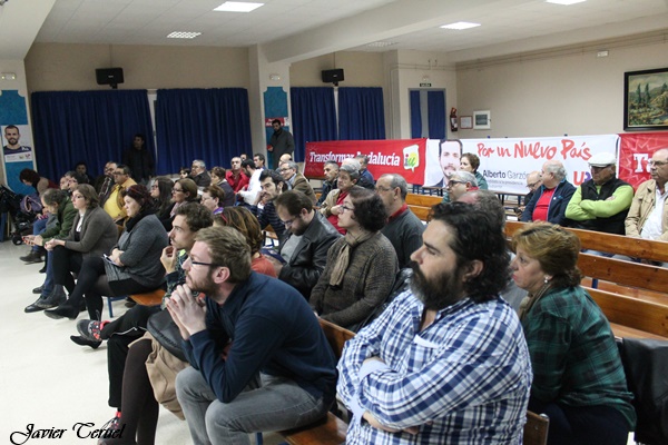 Unidad Popular pide en Utrera el voto para Alberto Garzón (audio completo)