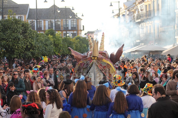 Gran cierre de carnaval en Utrera con los concursos y el pasacalles
