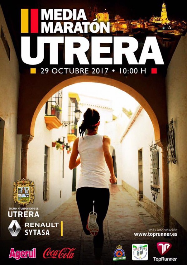 Este fin de semana se celebrará la II edición de la Media Maratón «Ciudad de Utrera»