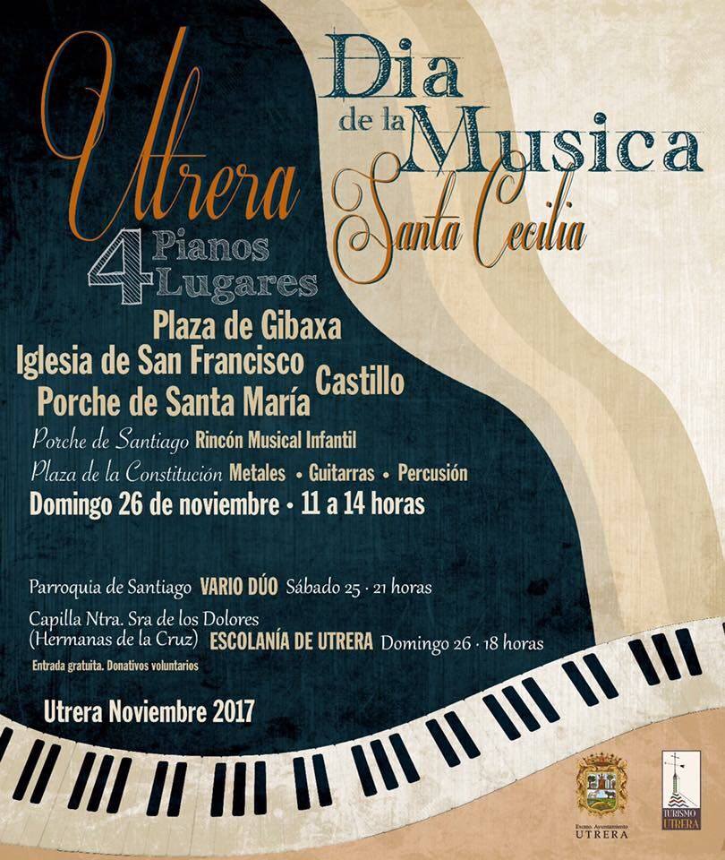 Primeras actividades musicales con motivo del Día de Santa Cecilia
