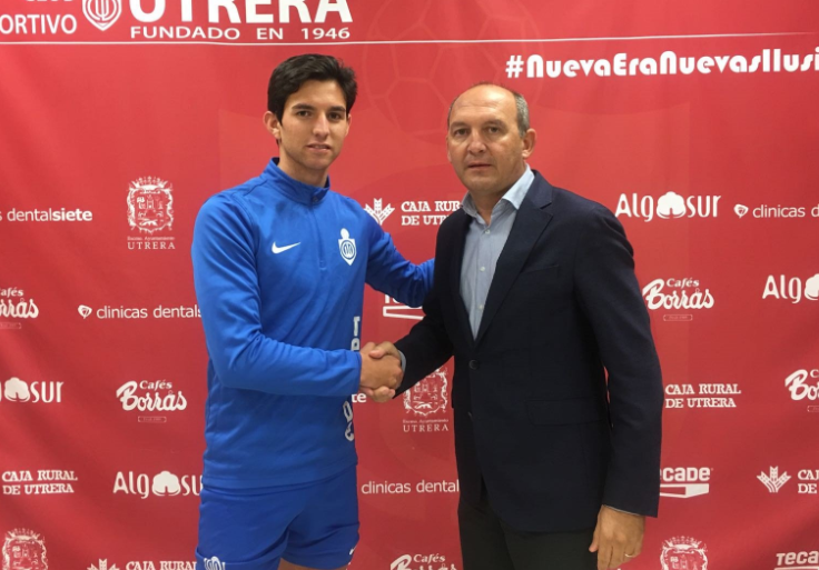 El CD Utrera firma al malagueño Germán, procedente del Valencia, para la delantera