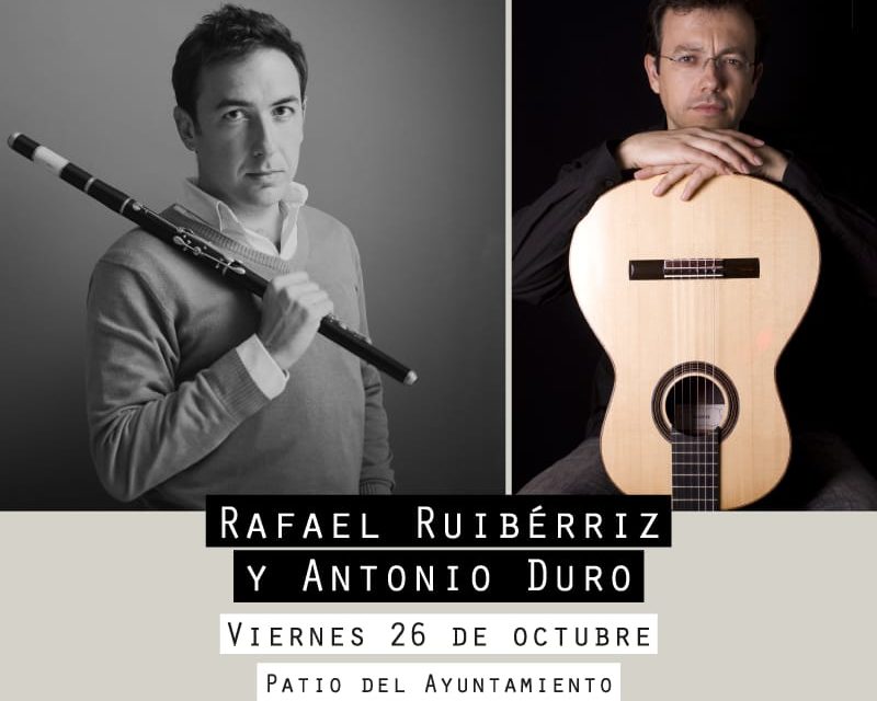 Concierto de Música Romántica inspirado en el Abate por los prestigiosos músicos Rafael Ruibérriz y Antonio Duro