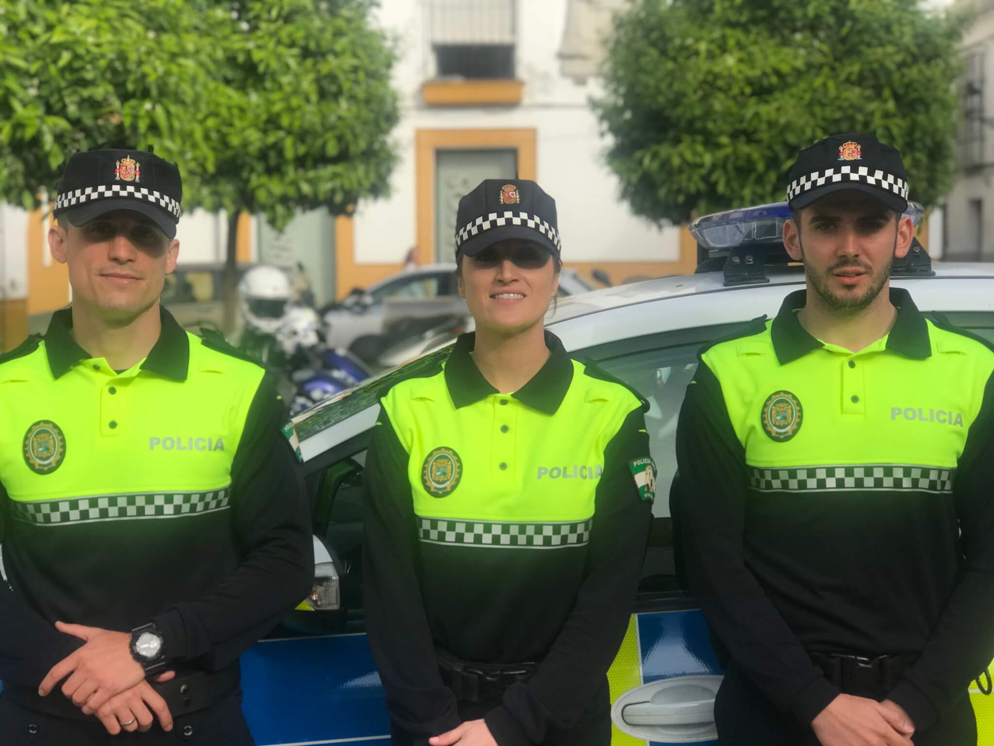 Tres nuevos policías locales engrosan el número de éstos en Utrera