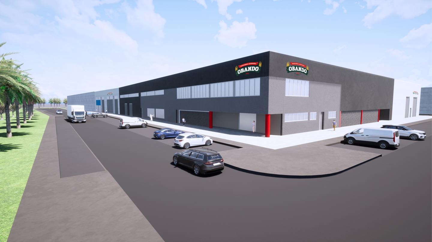 Panadería Obando presenta el proyecto de sus nuevas instalaciones en el nuevo Polígono Innovatorno