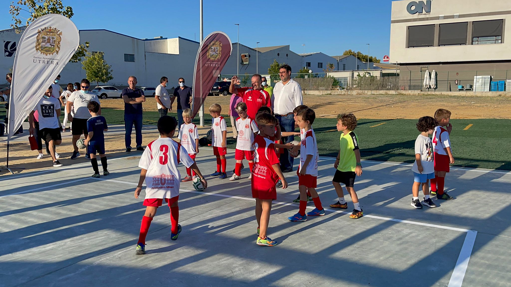 UTRERA ABRE NUEVOS JUEGOS INTERACTIVOS EN EL STREET PARK IGNACIO ECHEVERRÍA