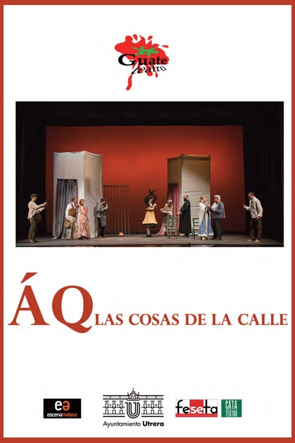 Guate Teatro de Utrera recibe el Premio a la Mejor Comedia por su obra «ÁQ. Las cosas de la calle»