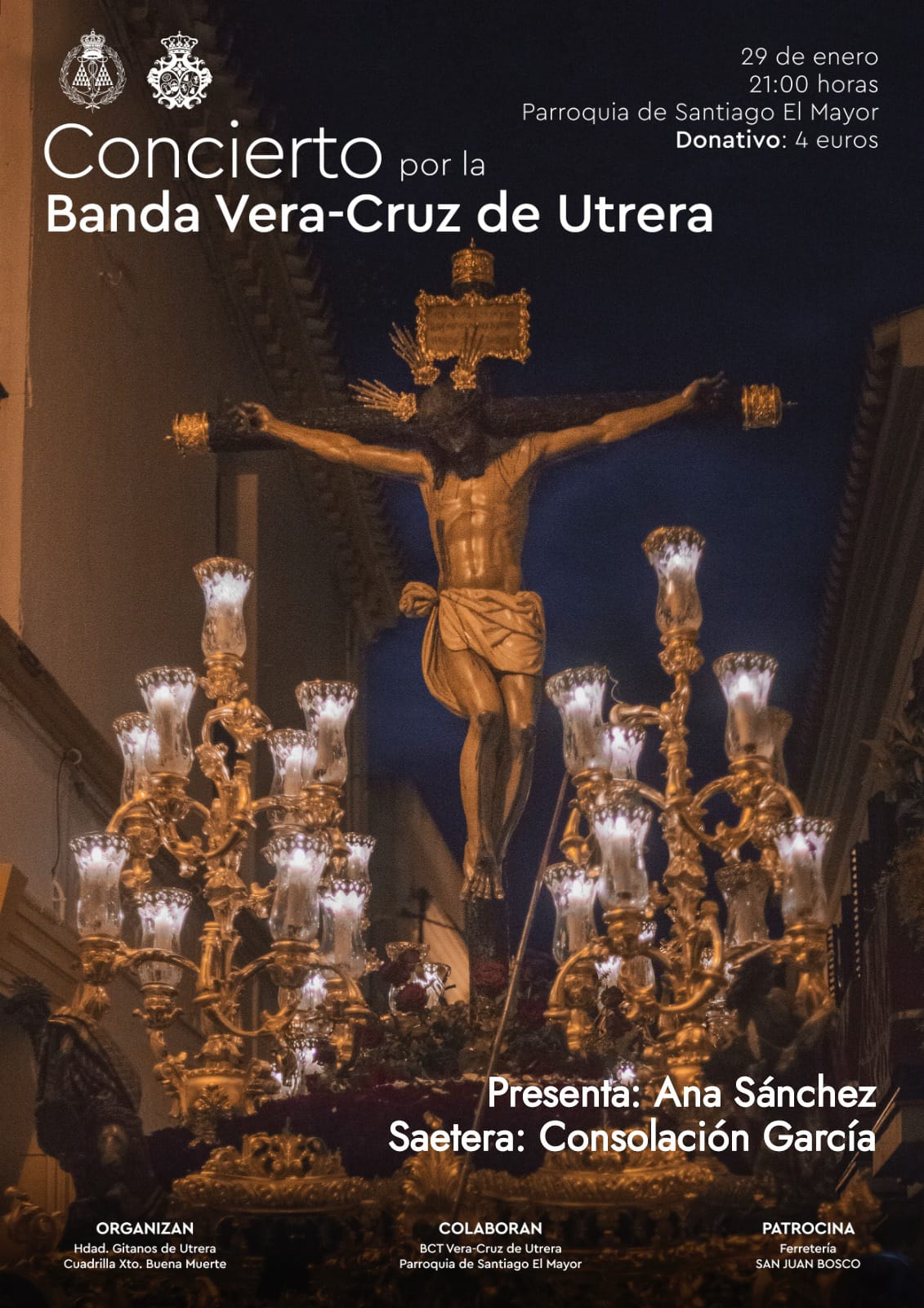 La Hermandad de los Gitanos de Utrera organiza un concierto de marchas procesionales