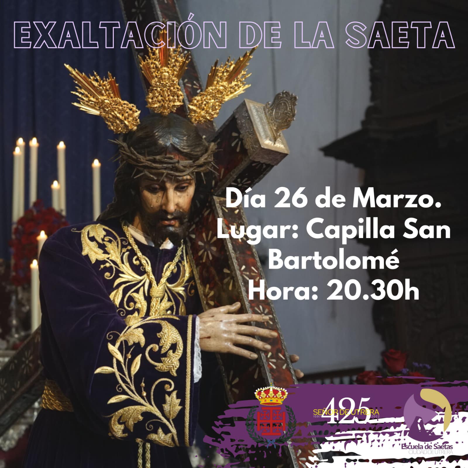 La Banda de Cornetas y Tambores Nuestro Padre Jesús Nazareno de Utrera realizará el sábado su concierto de presentación