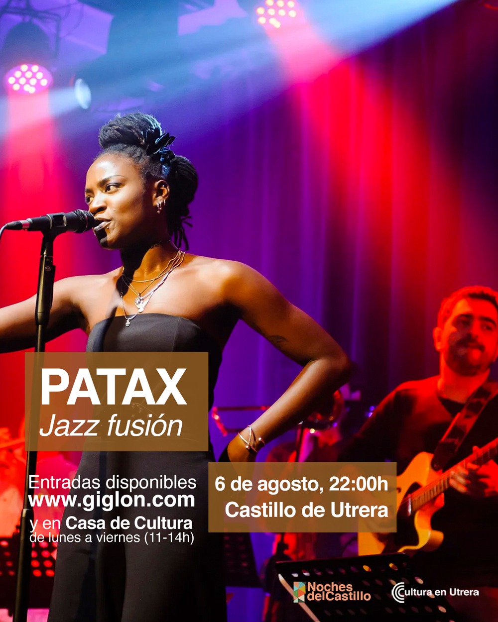 El flamenco, jazz, soul, funk y música afrocubana llegan a Utrera este 6 de agosto con Patax Fusión
