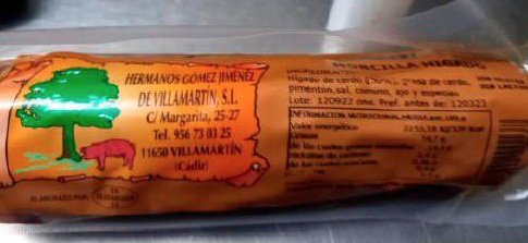 La consejería de Salud alerta sobre la presencia de listeria en un lote de morcilla vendido en Utrera