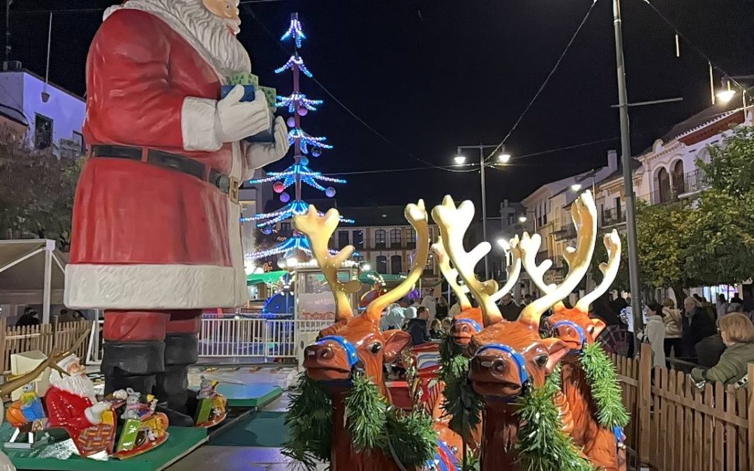 La Navidad llega a Utrera para los más pequeños con cinco parques de atracciones temáticos