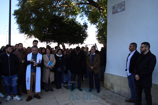 Utrera rinde homenaje al salesiano Juan José Gutiérrez el día de Don Bosco
