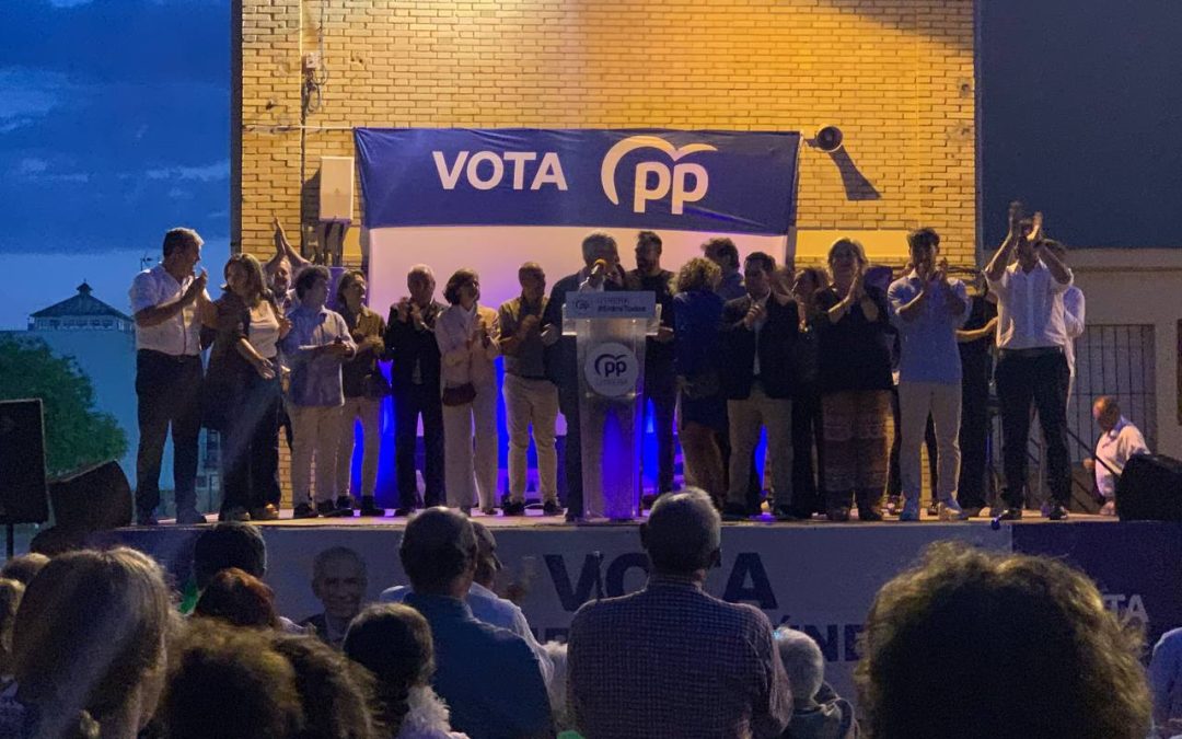 Curro Jiménez cierra la campaña electoral pidiendo «el voto útil» (galería)