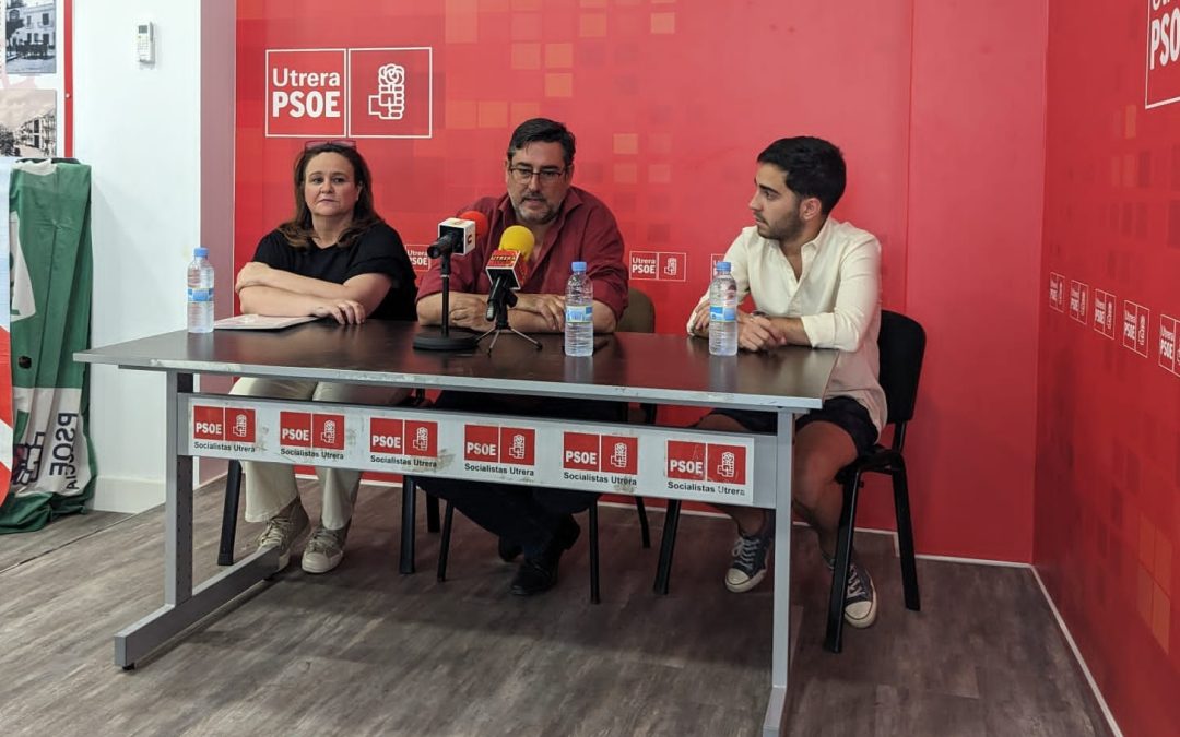 El PSOE de Utrera analiza la situación sanitaria de la ciudad en su tercera reunión sectorial