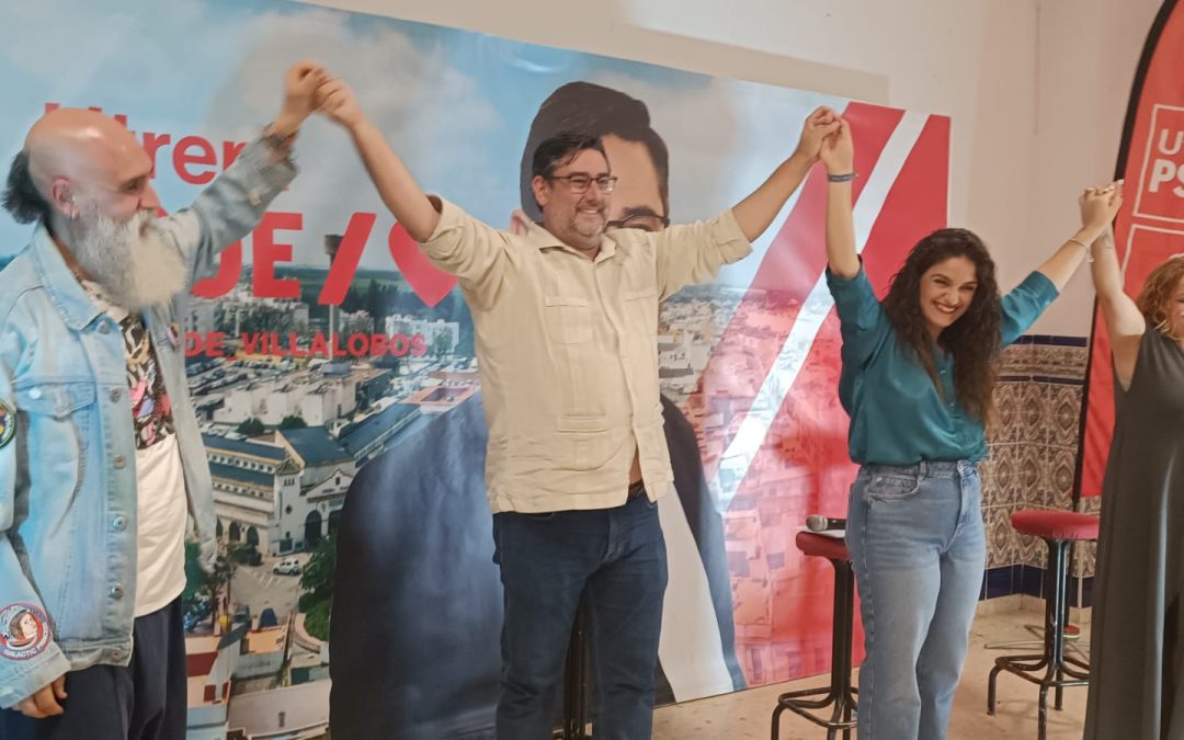 Villalobos visita Guadalema y acuerda con diputación la inclusión de su carretera en la Red de Carreteras de la Provincia