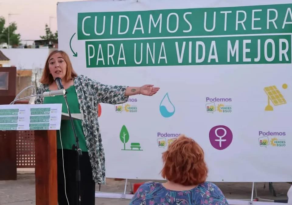 La coalición de izquierdas Podemos-IU- Verdes Equo presentan su candidatura para las elecciones