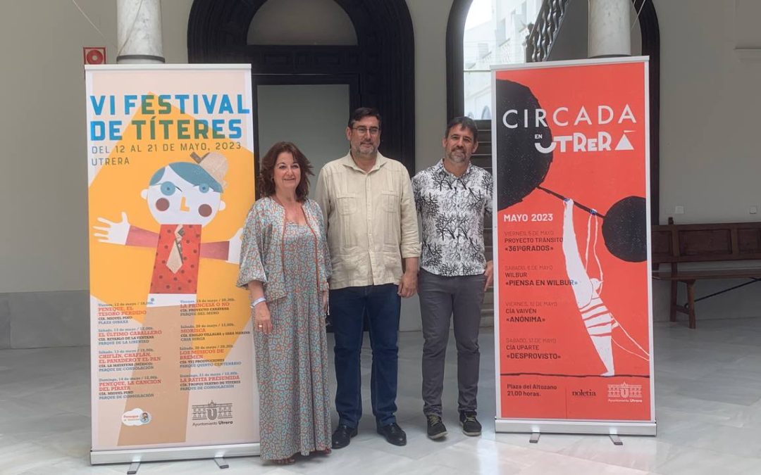 Llega el VI Festival de Títeres y Circada a Utrera durante el mes de mayo(vídeo)