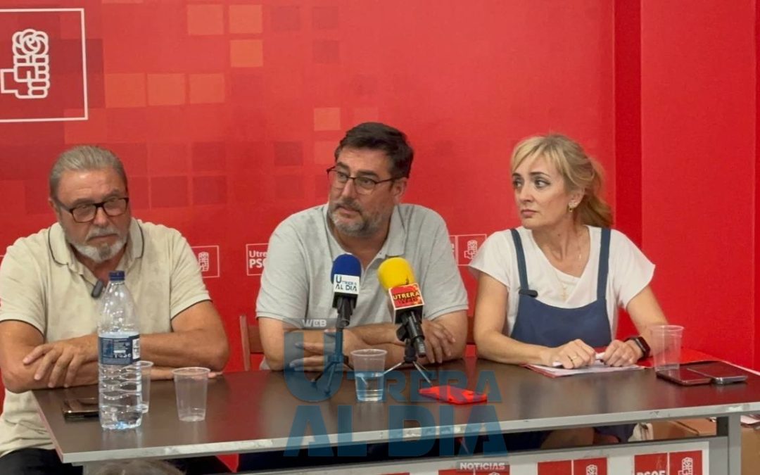 Repaso de las medidas socialistas en una Asamblea de UGT en la sede del PSOE de Utrera (vídeo)
