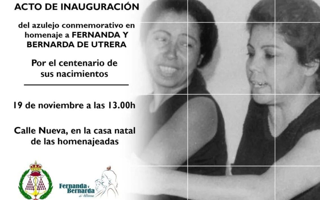 La Hermandad de Los Gitanos homenajea a Fernanda y Bernarda con una placa en su calle natal