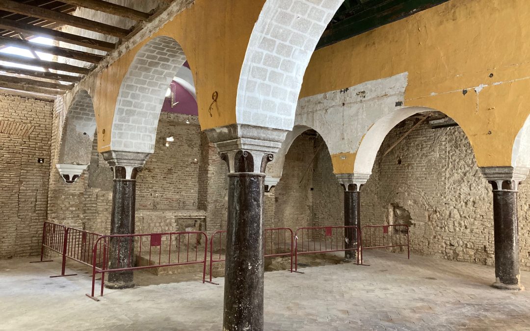 Un grupo de expertos alemanes buscan la «mikvé» de la sinagoga de Utrera con georradares