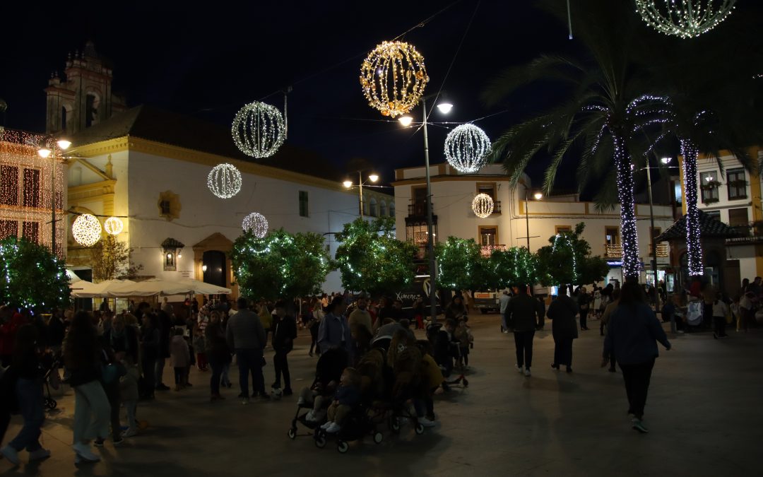 Pasacalles, conciertos, belenes y candelas flamencas para celebrar la Navidad en Utrera [Vídeo]