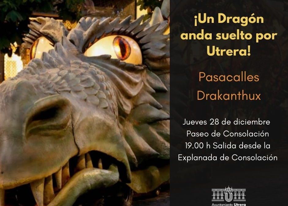 Un Gran Dragón desfilará la tarde del 28 por el Paseo de Consolación