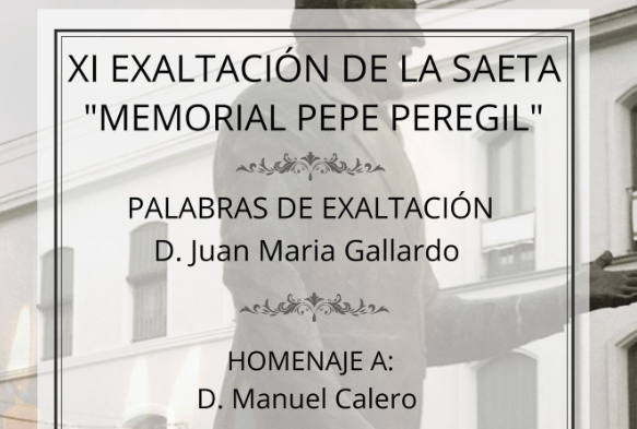 La Escuela de Saetas de Utrera participa un año más en la XI Exaltación Memorial Pepe Peregil