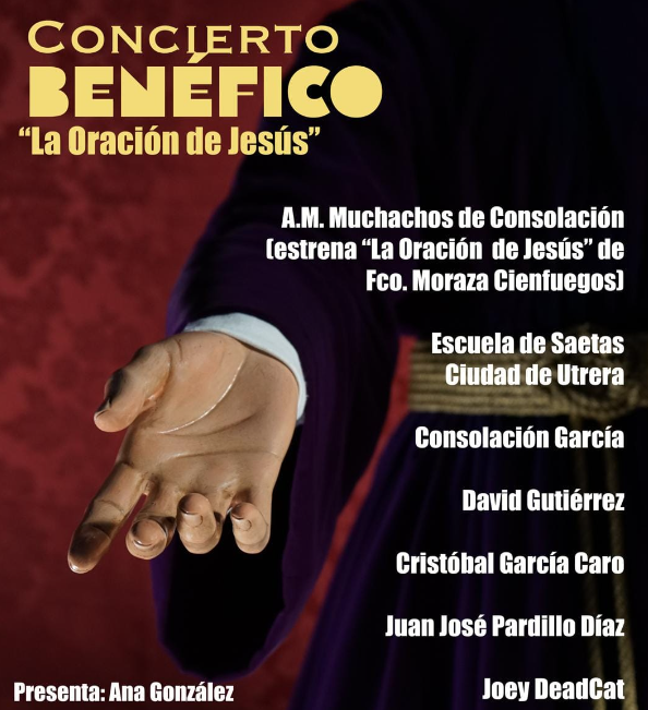 Música cofrade y saetas en el concierto «La Oración de Jesús» de este 17 de febrero