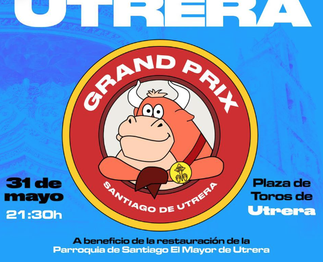 El concurso «Grand Prix» llega a Utrera para ayudar en la restauración de Santiago el Mayor