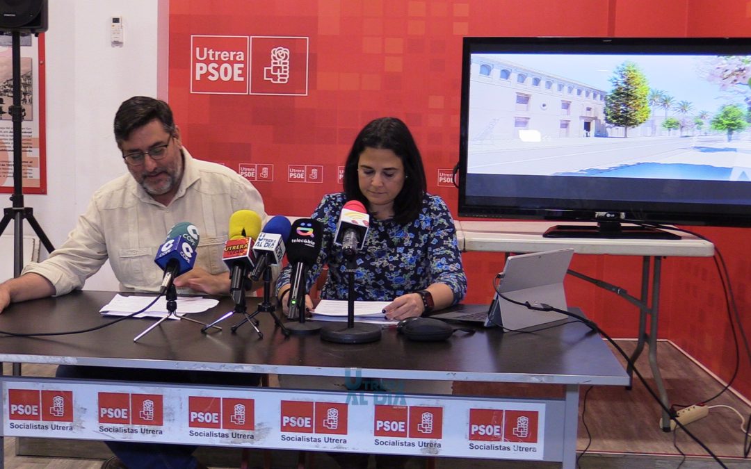 «Dejadez y mala gestión», el PSOE utrerano se pronuncia sobre la paralización de las obras de La Vereda [vídeo]