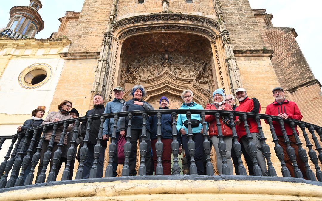 Un grupo de turistas alemanes visita Utrera