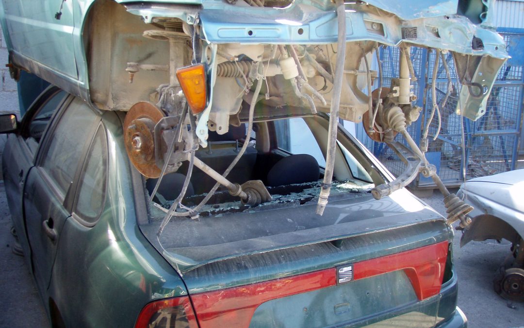 Detenida una persona en Aracena tras hallar un punto de despiece de vehículos robados en Utrera