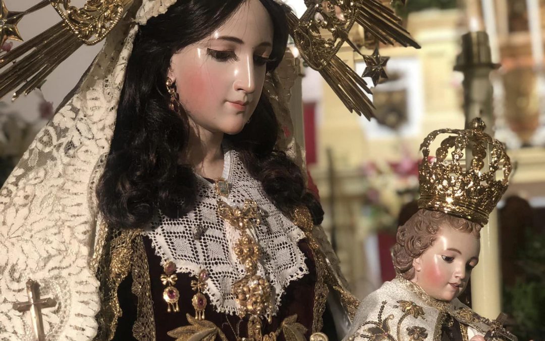 Arrancan las fiestas en honor a la Virgen del Carmen en la barriada utrerana