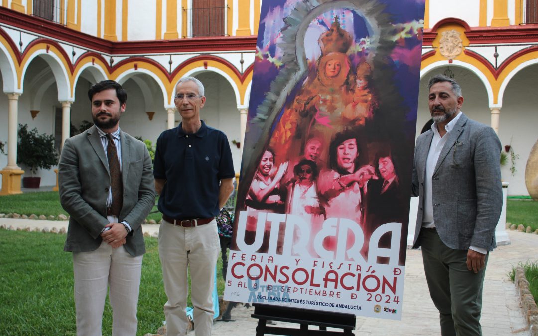 Voces flamencas y la Patrona de Utrera como protagonistas del Cartel Feria de Consolación 2024 [vídeo]