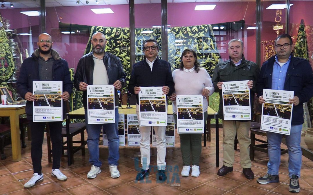 Utrera vivirá una jornada de solidaridad con el VIII Ensayo Solidario de la Hermandad de Los Gitanos