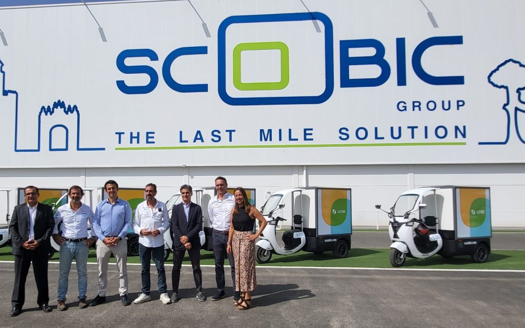 Los vehículos ligeros de Scoobic amplían la flota de la andaluza UNEI