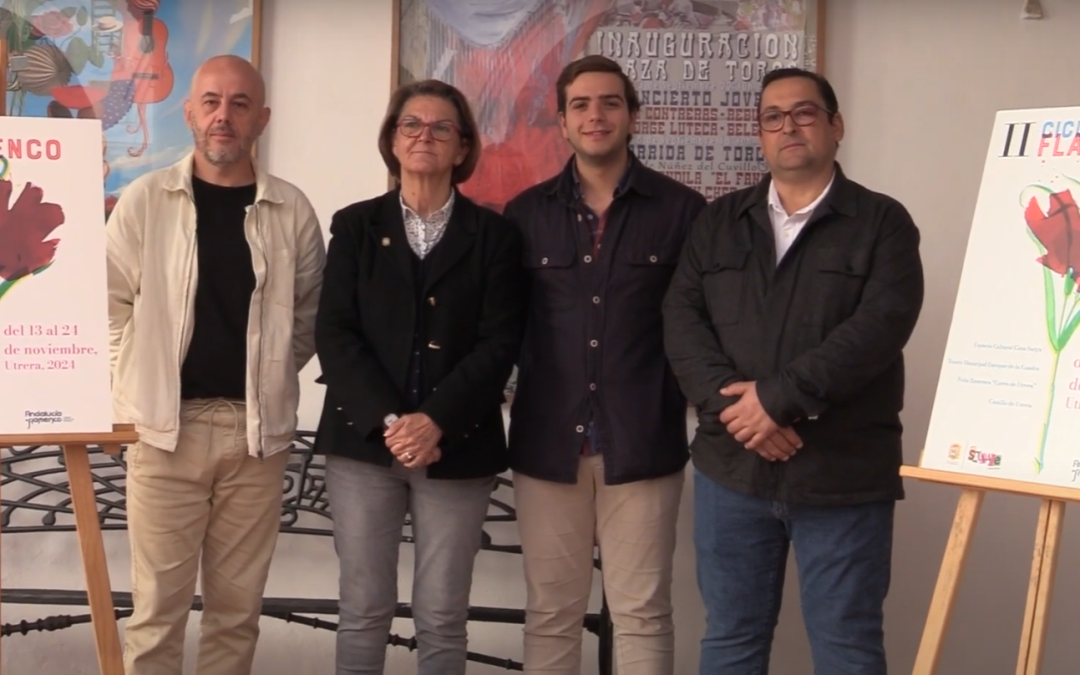 Dos semanas de actividades en torno al baile flamenco en el II Ciclo Flamenco de Utrera [vídeo]