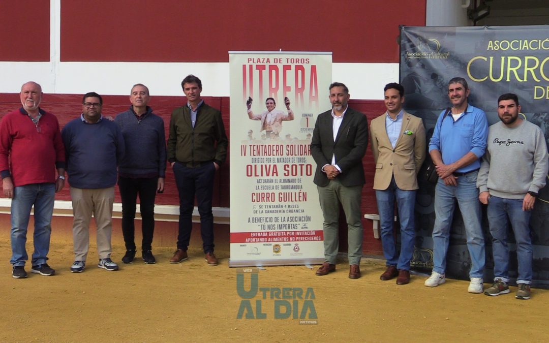 La Asociación Taurina «Curro Guillén» de Utrera organiza su IV Tentadero Solidario para el 1 de diciembre [vídeo]