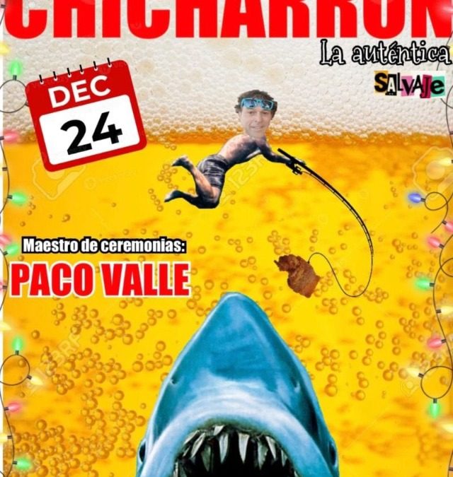 Paco Valle nos trae su 16ª Chicharroná la tarde previa a Nochebuena con mucha música y diversión