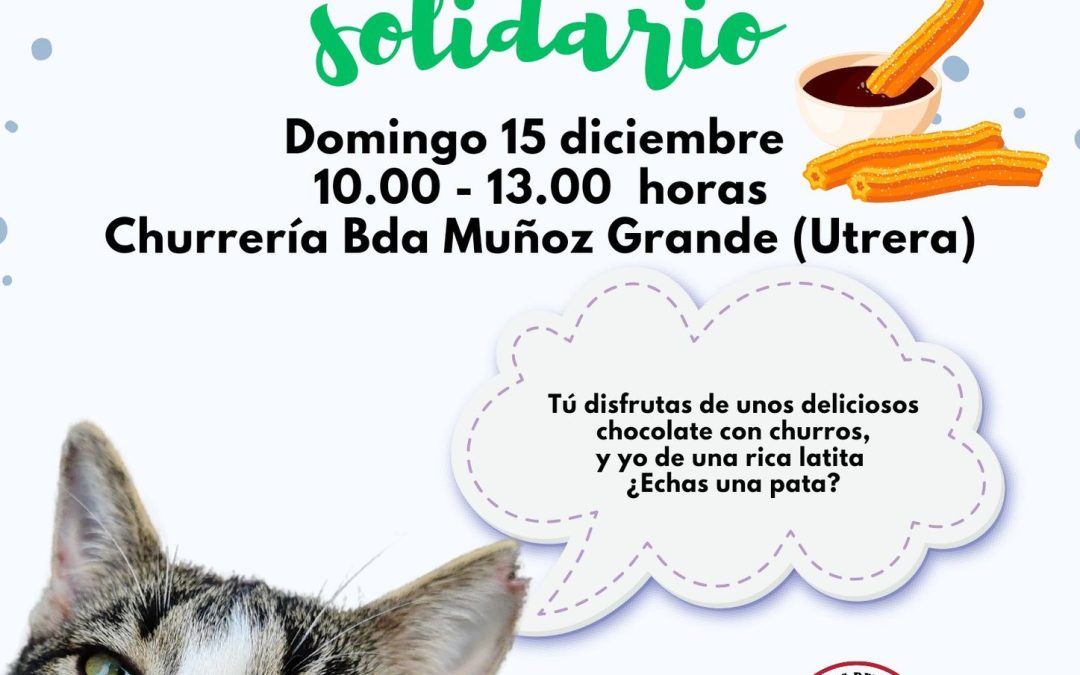 Desayuno solidario con la asociación «Sonrisas Peludas» este domingo