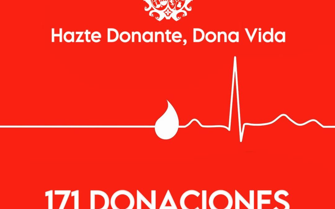 La VII Maratón de Donación de Sangre de la Vera-Cruz bate récords con 171 bolsas