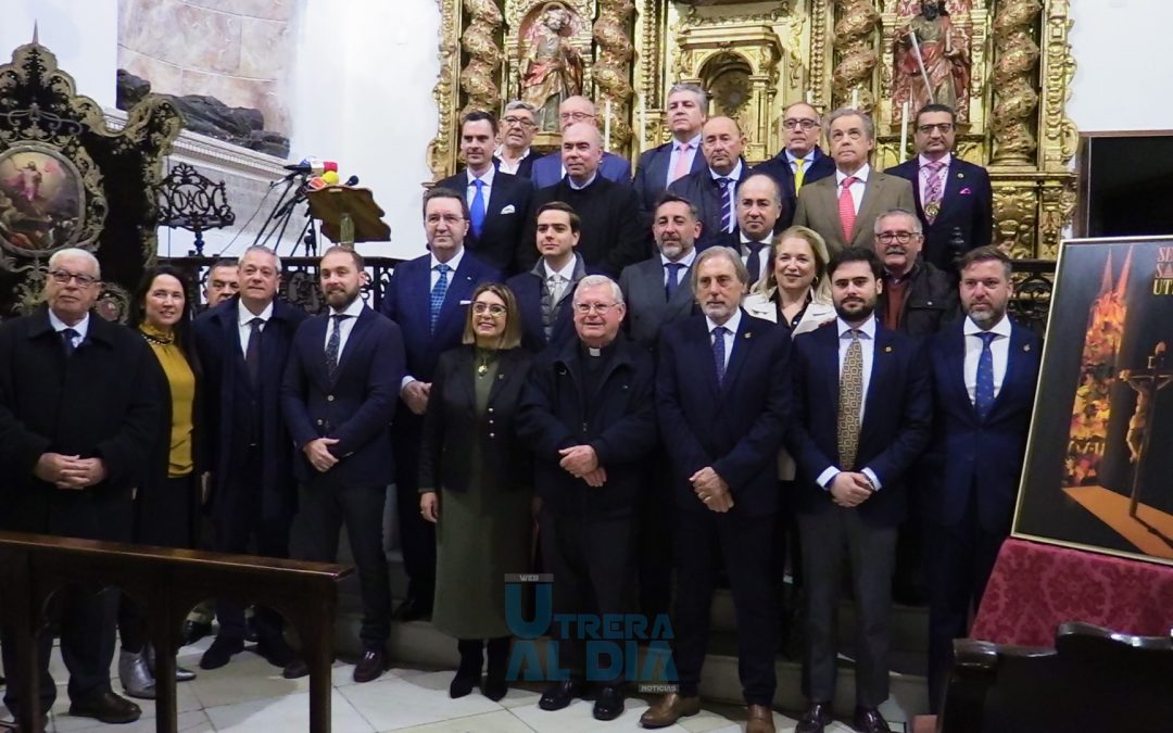 El Cristo de la Buena Muerte protagonista del cartel de Semana Santa 2025 realizado por Gonzalo Quesada [vídeo y galería]