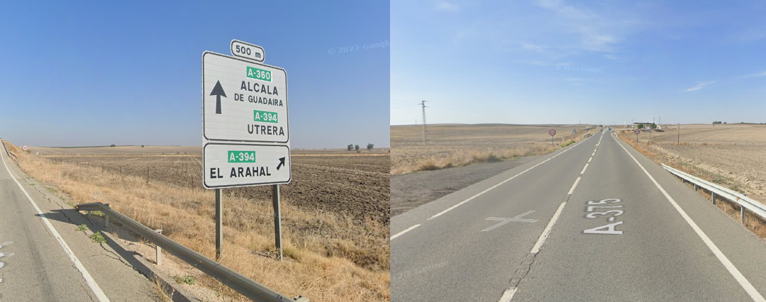 La Junta acometerá arreglos en las carreteras A-375 y A-360 para atender las demandas de los municipios afectados