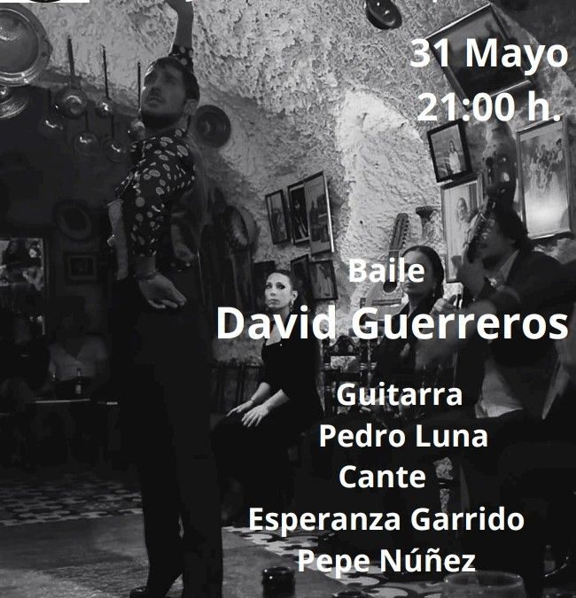 La Peña Flamenca Curro de Utrera se llena de arte con el baile de David Guerreros en el I Ciclo Jóvenes Flamencos por Fiesta este sábado