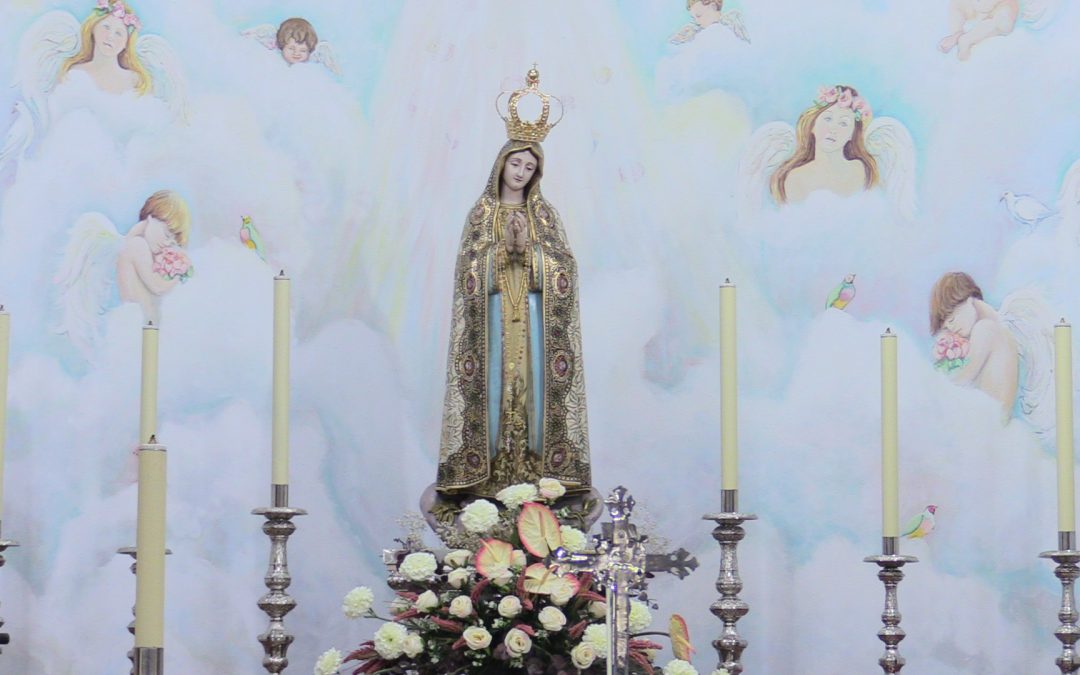 Cultos en honor a Ntra. Sra. de Fátima del 9 al 11 de mayo en Utrera