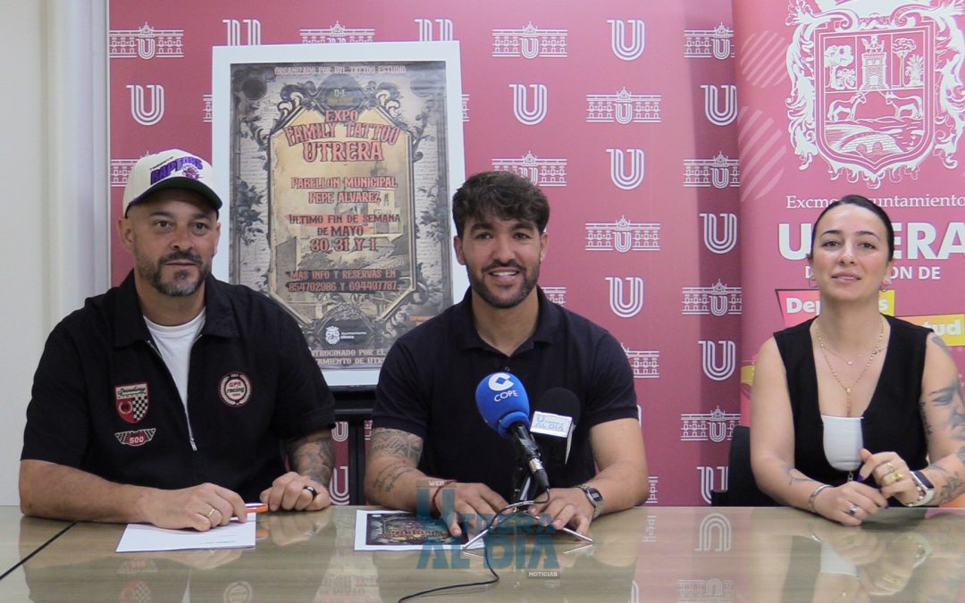 El último fin de semana de mayo acogerá la 1º convención de tatuadores internacionales en Utrera [vídeo]