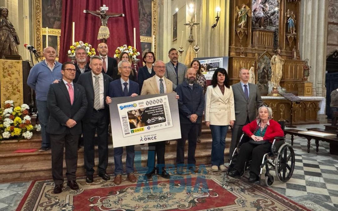 La ONCE lanza un Cupón conmemorativo por el 350º aniversario del Patronazgo del Cristo de Santiago (vídeo)
