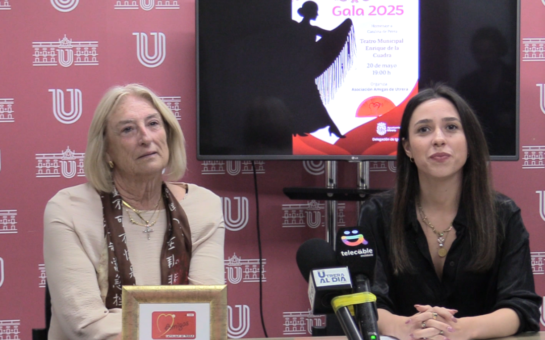 Homenaje a Catalina de Perea en la I Gala de la Asociación «Amigas de Utrera»