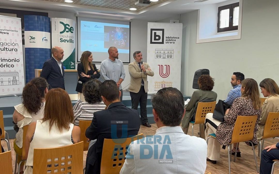 Aurora Doblado ofrece una ponencia a las Pymes utreranas sobre la Automatización, IA y Nueva Productividad [vídeo]