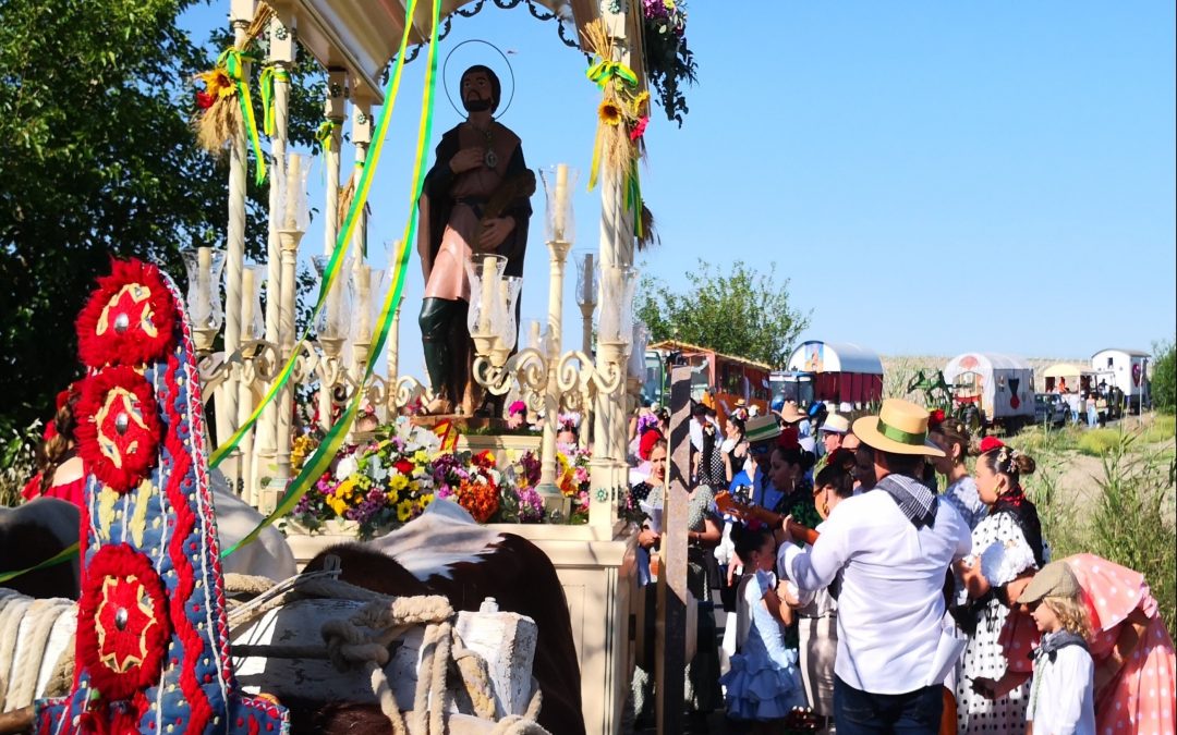Guadalema de Los Quintero celebra este fin de semana su romería en honor a San Isidro Labrador